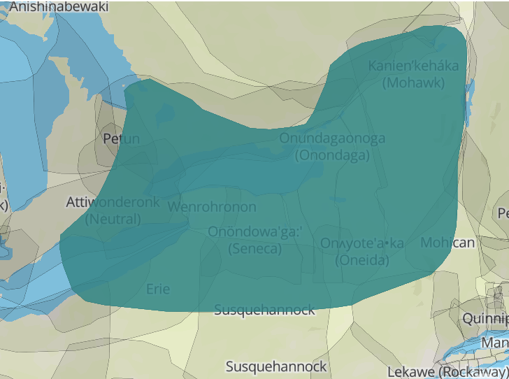 Haudenosaunee Map